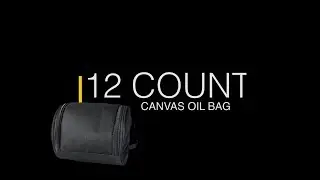 GreenAir - 12 Count Canvas/ Carrier Black Bag