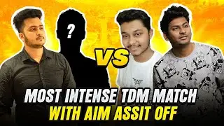 2V2 FRIENDLY TDM WITH DYNAMO AND WRATH! AIM ASSIST OFF! BGMI HIGHLIGHT
