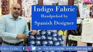 Indigo Fabric - Handpicked By Spanish Designer