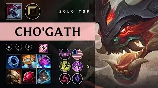 Cho'Gath Top vs Riven - NA Master Patch 26.02