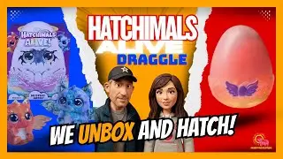 Мы распаковываем и вылупляем гигантское яйцо Драггла из Hatchimals Alive! Что же нам выпало?