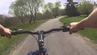 Biking in Leduc