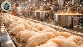 Inside the Beef Tallow Production Factory 🐄🥘 | How Pure Fat Becomes Liquid Gold