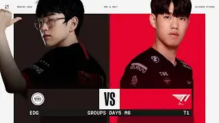 EDG vs. T1 매치 하이라이트 | Groups Day 5 | 10.14 | 2022 월드 챔피언십