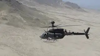 OH-58D Kiowa Warrior M3P .50 Cal Machinegun