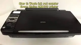 Reset Epson Stylus DX8400 Waste Ink Pad Counter
