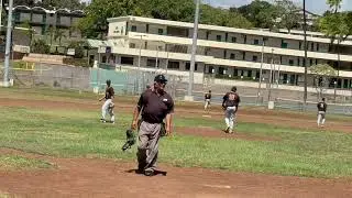 6  KEAKA #1 at 3B PAC5 Boys Vars FALL BALL league on 10:19:2025