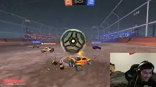 2v2 ROCKET LEAGUE WAGER W/ THE BOYS BLUE TEAM HAS NO BOOST