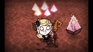 RELAX OR STUDY with Don't Starve Together sounds: Fire pit and mysterious Terrarium / 1 hour