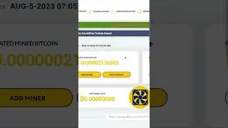 BITCOIN MINING .. TINGGAL TIDUR AJA #shorts #bitcoin #crypto #bitcoinmining