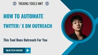 How to automate  Twitter/ X Dm outreach | This Tool Does Outreach For You