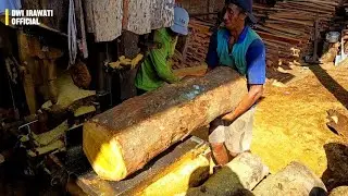Old Jackfruit Wood, split inside makes you gape!