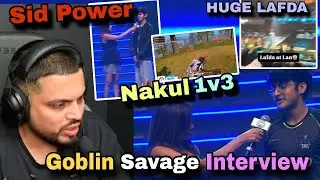 GOBLIN SAVAGE INTERVIEW 😳 Sid said Soul 
