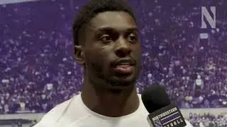Football - NU vs. UTEP Postgame Interview: RB Joseph Himon II