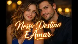 NOSSO DESTINO É AMAR ✨ “Quando dois corações se encontram, o destino só sabe amar.” ❤️