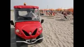 Alke electric vehicle for beach