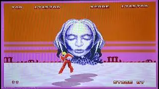 Copper Hill(Stage 05) | Fallpyram(Stage 06) | Craddha(Stage 07) - Space Harrier 2 Sega Genesis 