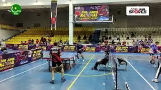 Pakistan 30 Junior National Table Tennis Championship Taha Bilal Vs Muhammad abbas