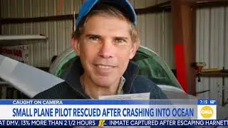 Small plane crashes in ocean off North Carolina coast; pilot rescued