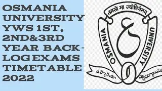 OU YWS Backlog Exams Time Table 2022|Osmania University YWS Exams Timetable 2022|OU YWS Timetable