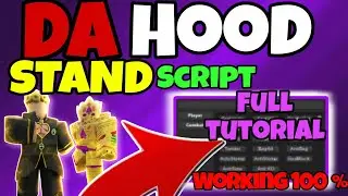 How to use DA HOOD STAND Script [FIXED] for PC & MOBILE | PASTEBIN