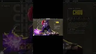 LEARNING FREESTYLE 😎🔥!!. #mobilelegends #choufreestyle
