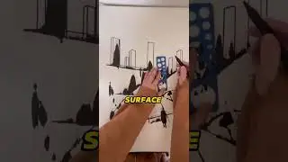This Artist Builds a City from Pure Chaos! #Shorts (@carpenaartpage on IG)