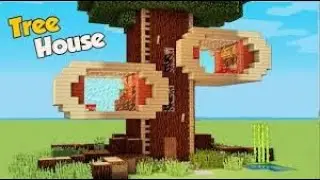 easiest way to make a tree house in creative
