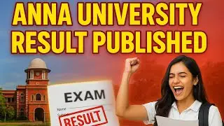 Anna university result published