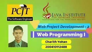 Program the user sign up process including input validations | Java Institute | Charith Yohan