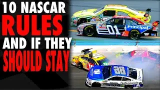 10 спорных правил NASCAR и стоит ли их сохранять