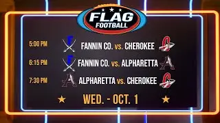 Cherokee, Fannin County , Alpharetta | 2025 GPB Sports Flag Football