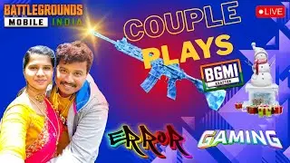 COUPLE PLAYS | BGMI | Error gaming | Kannadathi | new update #youtube #coupleplays #couple #bgmi