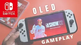 MLB THE SHOW 22 | NINTENDO SWITCH OLED GAMEPLAY #mlbtheshow #nintendoswitch
