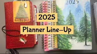 My 2025 Planner Stack / Planner Perfect / Clean Mama / Mom Agenda / Happy Planner / MakseLife