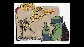 Andddd the Leo&rsquo;s se mad at each other🙄 #rottmnt #rottmntleo #tmnt2012leo #girlboss #transleo
