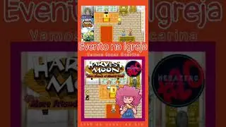 Evento bem divertido na igreja #retrogaming #games #nintendo #gba #harvestmoon #shorts #gamergirl