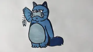 How to color Cat