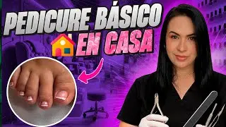 Cómo hacer un PEDICURE SEMIPERMANENTE 💅✨ Paso a paso FÁCIL para PRINCIPIANTES