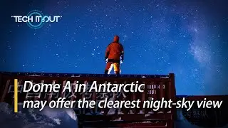 Dome A in Antarctic may offer the clearest night-sky view