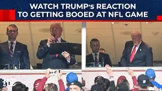Watch Trump's Reaction To Getting Booed At NFL Game: Karma After Mocking Taylor Swift?| Commanders