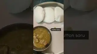 who loves combination of idli mutton saru #trending #tastyrecipe