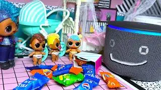 АЛИСА ВСЁ ПЕРЕПУТАЛА🤪🤪МАЛЫШАМ КОНФЕТ, А ПОДРУГИ НЕТ! Куклы ЛОЛ сюрприз смешная семейка мультики