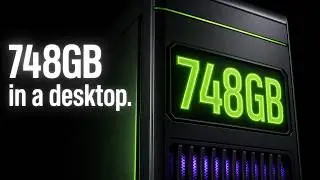 NVIDIA'S 748GB Ram Desktop Makes Local AI INSANELY Good