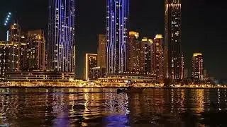 Evening to Night Boat Ride from Al Jadaf to Dubai Creek | City Lights, Waves & Calm Vibes 