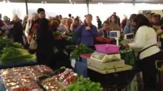 Capital Farmers Market, Canberra, Australia iPhone video