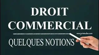 QUELQUES NOTIONS DE DROIT COMMERCIAL