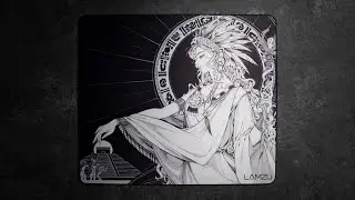 Сбалансированный для скорости и контроля - коврик для мыши LAMZU MAYA