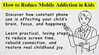 How to Reduce Mobile Addiction in Kids | Simple Parenting Tips