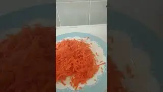 🥒🥕The best for breakfast carrots cucumber salad#satisfying#shorts